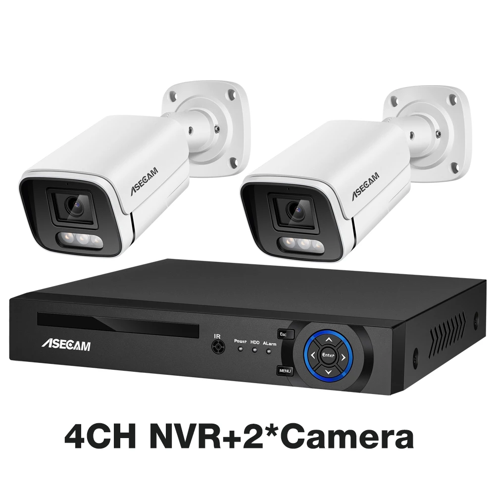 4CH NVR and 2 Camera