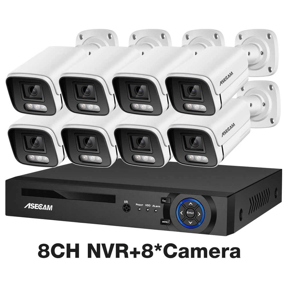 8CH NVR and 8 Camera