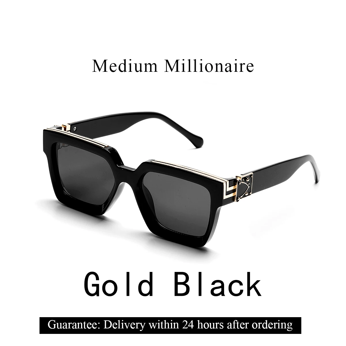 Medium Gold black