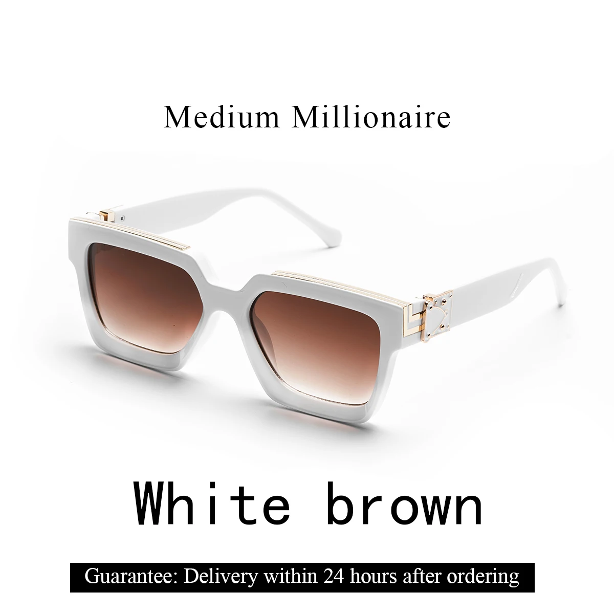 Medium White brown